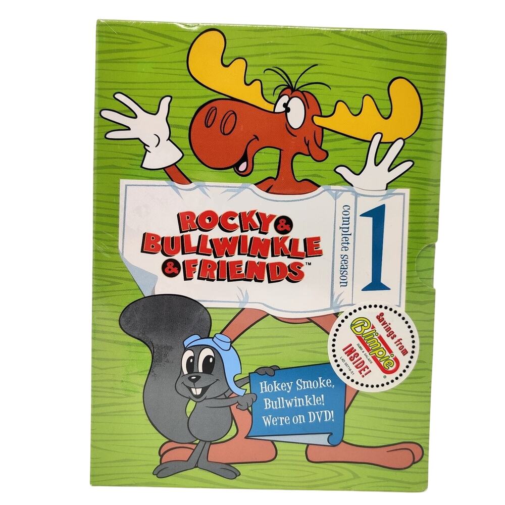 Rocky & Bullwinkle & Friends DVD 2003 Complete Season 1 Classic Media NEW SEALED